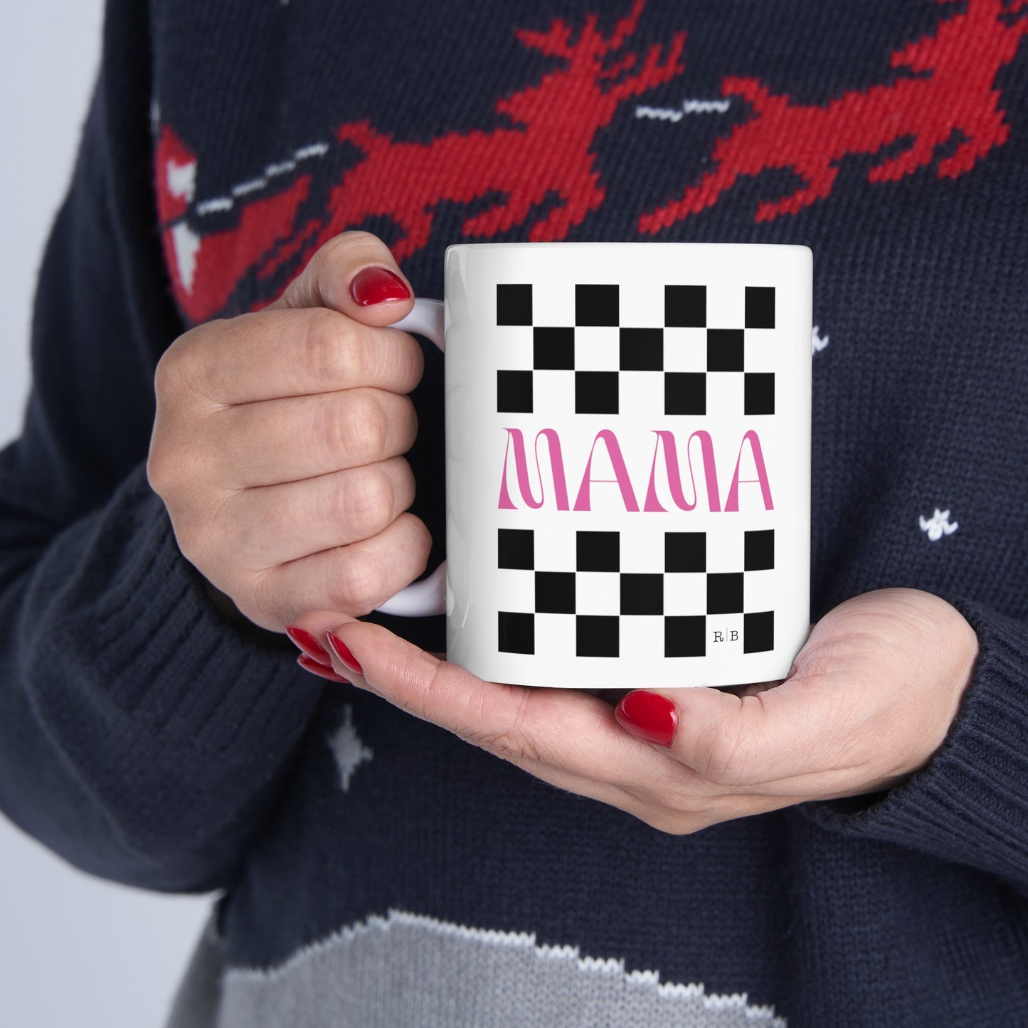 Checker Mama Mug