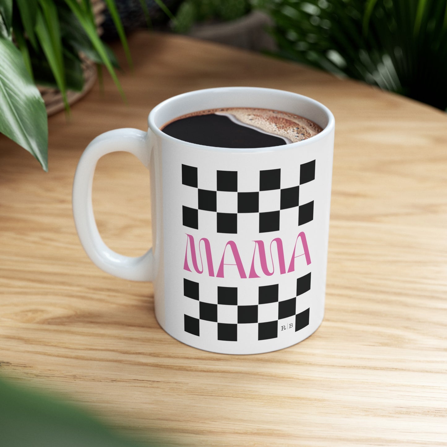 Checker Mama Mug