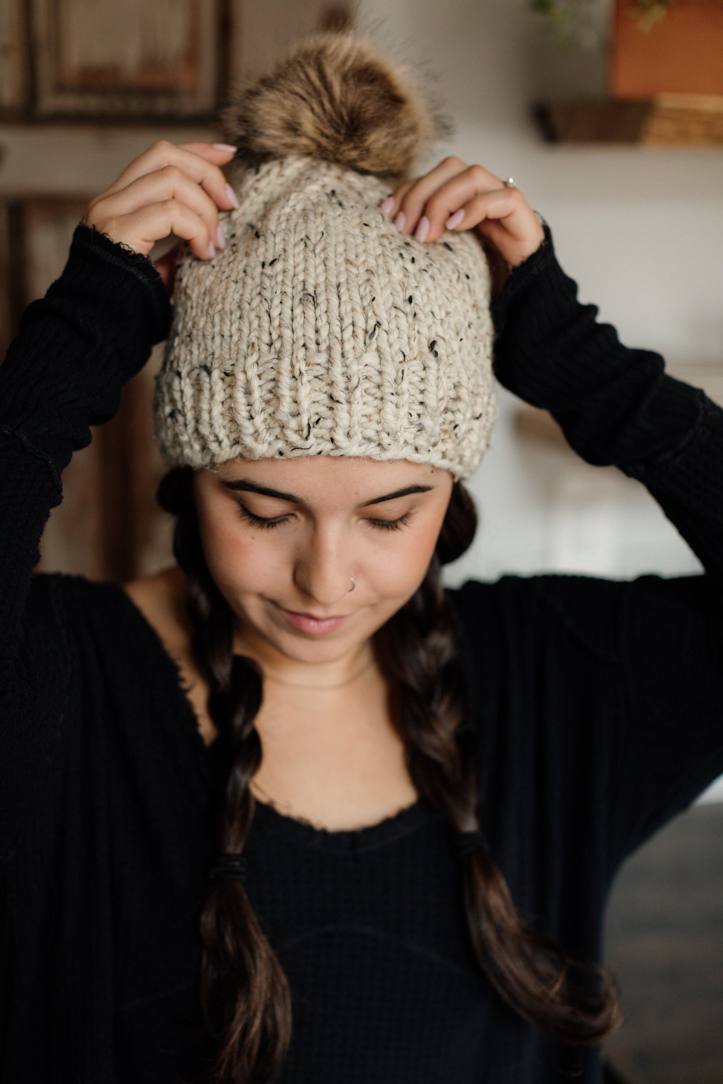 The Pom Beanie
