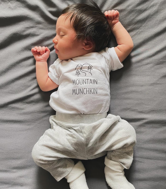 Mountain Munchkin - Baby Onesie